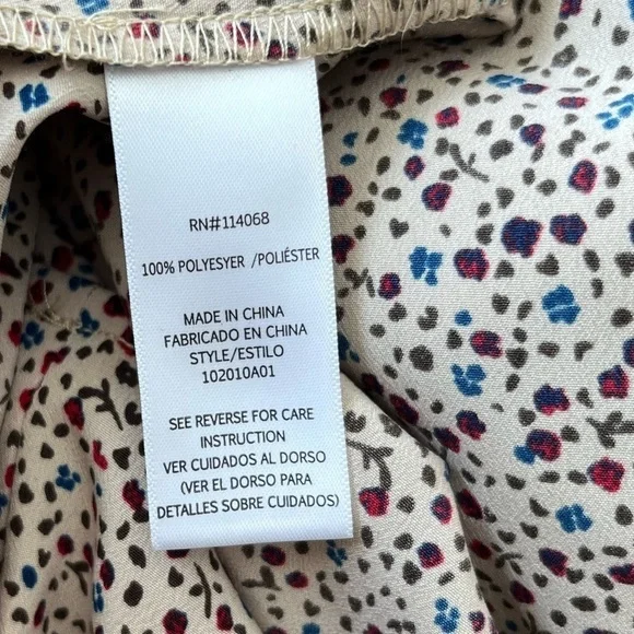 Sweet Baby Jamie Modest Peasant Ditsy Midi Dress - Picture 11 of 14